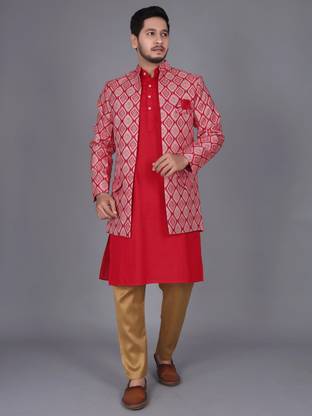 AMZIRA Printed Sherwani