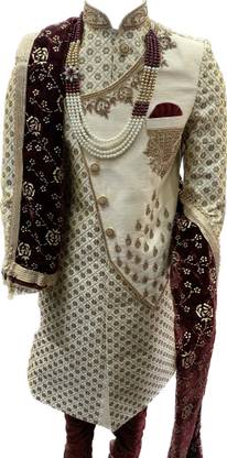 ShubhVivah Wedding Dulha Sherwani For Men Embroidered Sherwani