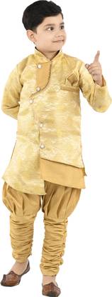 new gen Self Design Sherwani