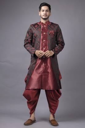 Ethzy Solid Sherwani