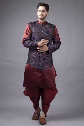 Ethzy Self Design Sherwani