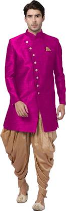 Desi Mantra Self Design Sherwani