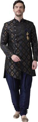 SG RAJASAHAB Printed Sherwani