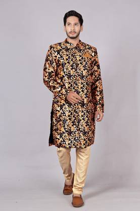 AMZIRA Printed Sherwani