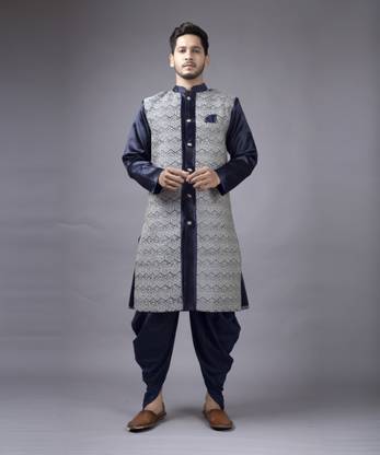 Ethzy Self Design Sherwani