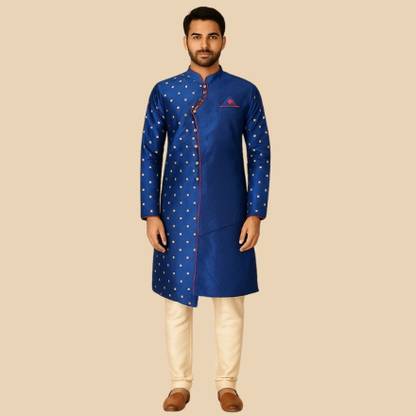 the gotam 002 Self Design Sherwani