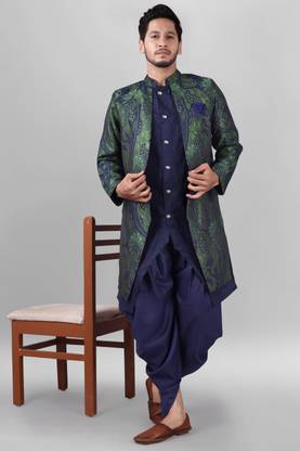 Ethzy Self Design Sherwani