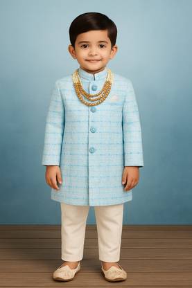 Qtsy Printed Sherwani