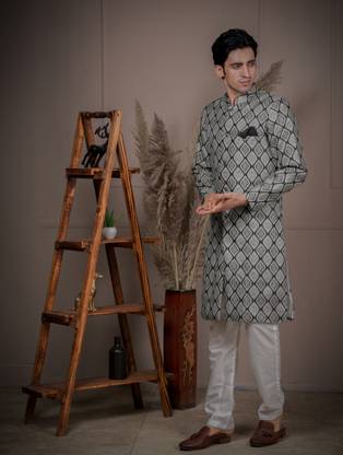 AMZIRA Printed Sherwani