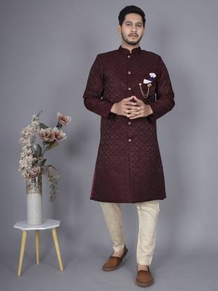 N.B.F Fashion Paisley Sherwani