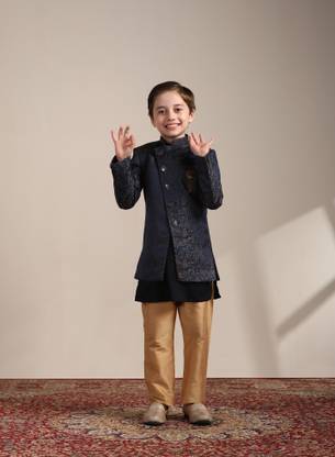 MANYAVAR Self Design Sherwani