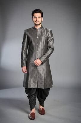 Ethzy Solid Sherwani