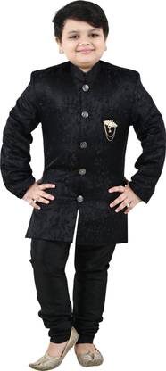 Arshia Fashions Self Design Sherwani