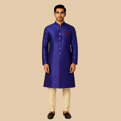 the gotam 005 Self Design Sherwani