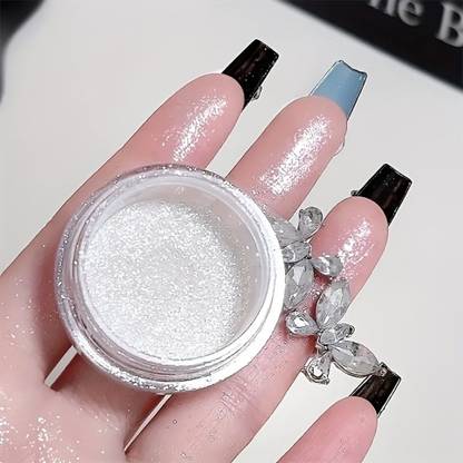 tanvi27 MultiUse Eye Shadow White Glitter Powder Pigment Eye Makeup