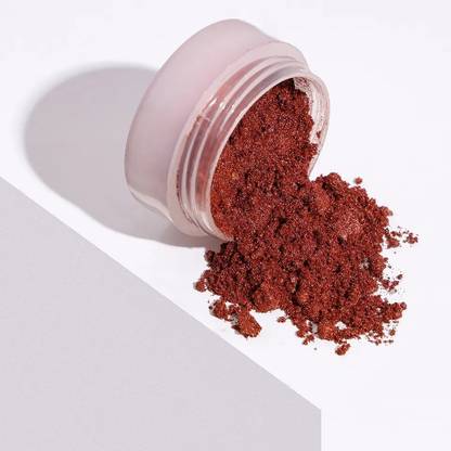 YAWI DARK RED COLOR DIAMOND SHIMMERY EYE SHADOW MAKE UP