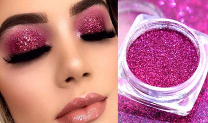 tanvi27 Multi Purpose Mirror Effect Brightening Pearl Eye Shadow Light Pink Powder
