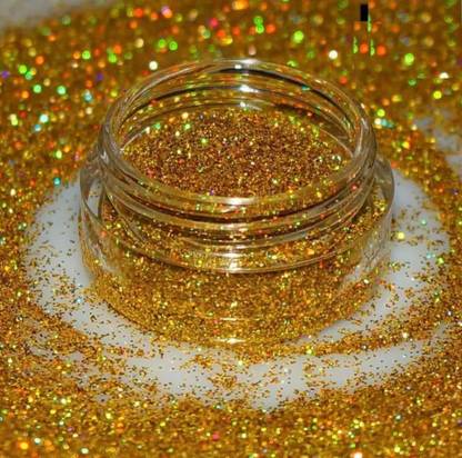Yuency Multi Purpose Soft Touch Gold shimmery glitter