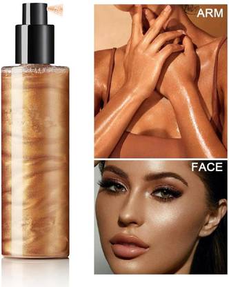 ADJD New Shiny Glow Illuminating Bronzing Face & Body Highlighting Spray