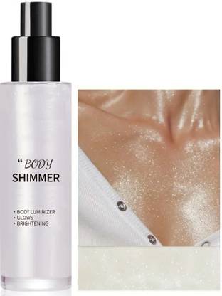 MYEONG Shimmer Glow Long Lasting Body & Face Makeup Setting Spray Face Makeup Spary