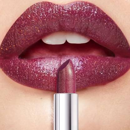 tanvi27 Shimmering Cupper Rust Lipstick with Pearl-Shining Finish