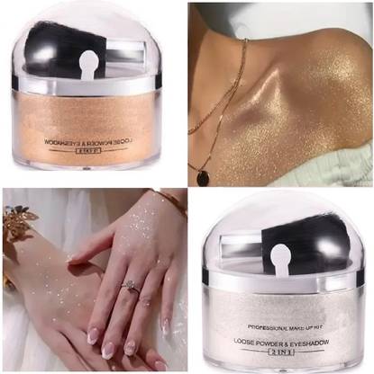YAWI COMBOO SHIMMER FACE & BODY GLOW HIGHLIGHTER POWDER
