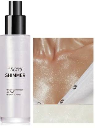 MYEONG Shimmer Glow Long Lasting Face & Body Makeup Setting Spray Face Makeup Spary