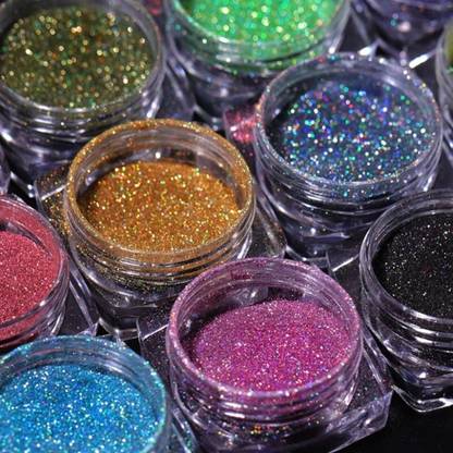 DARVING Professional glitter/Shimmer Powder set of 25