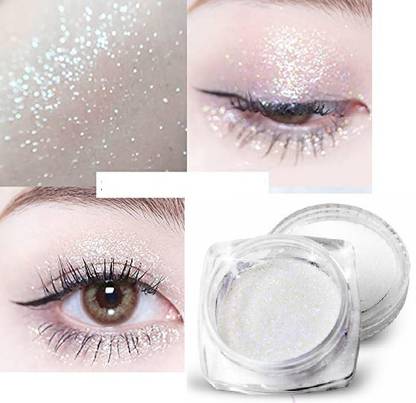 imelda MultiUse white Eye Shadow Glitter Powder Pigment Eye Makeup