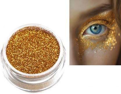 GULGLOW99 KOREAN GOLDEN GLITTER 3D DUST POWDER EYESHADOW FOR HIGH PIGMENT