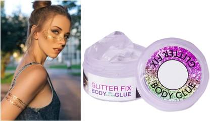 Arcanuy body glue for eye makeup, glitters, gems rhinestones
