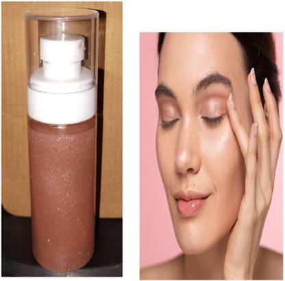 Luipui waterproof matte long lasting perfect body and face makeup shimmer spray