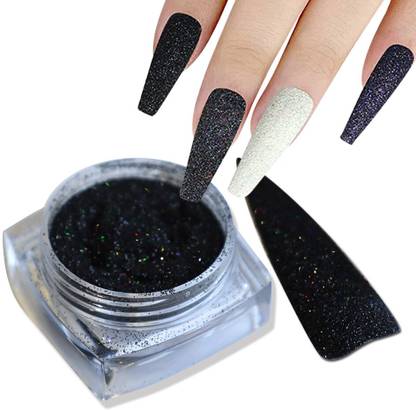 Yuency Black Loose Shimmer MultiUse Eye Shadow Glitter Powder Pigment Eye Makeup