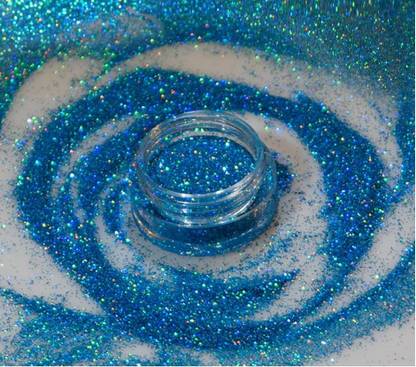 ADJD Sky Blue Shimmer Body Face Hair Eye Party Beauty Makeup