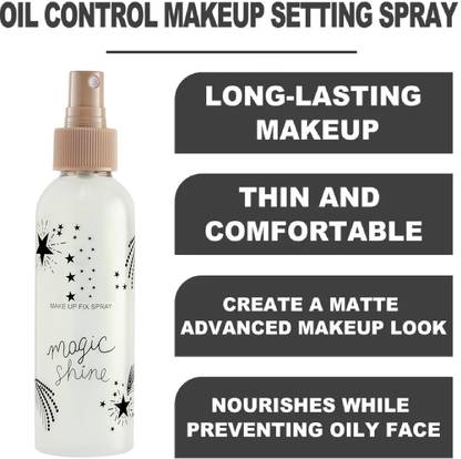 MYEONG Magic Shine Fixer Setting Spray With Lilium Skin Whitening Primer