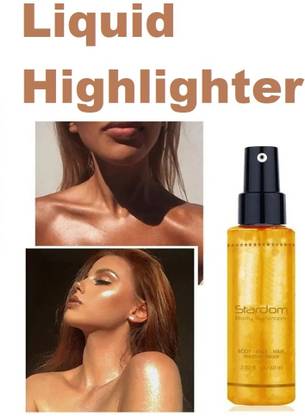 GABBU Liquid Pearl Highlighter Makeup Shimmer and Shine