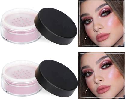 ADJD Combo Light pink colour Illumination Face Makeup powder Highlighter