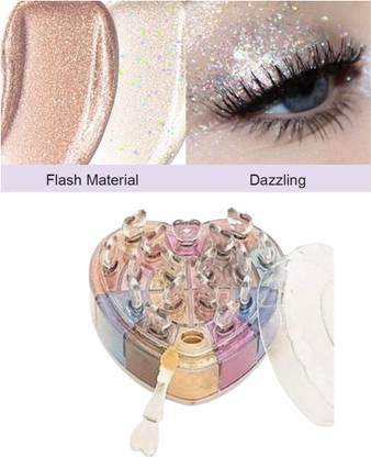 BLUST&FAMME 12Color shimmer powder eyeshadow (Multi) colors