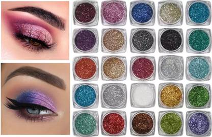 Emijun glitter/Shimmer Powder set of 25