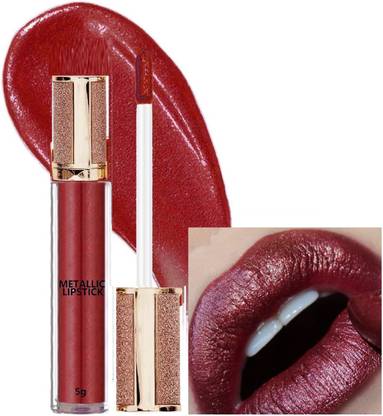 AFARAXIA GLITTER LIPSTICK SHIMMER LIPSTICKS(matellic dusky red)
