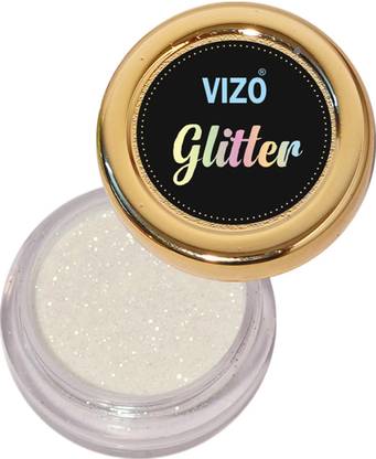 vizo Cosmetic Eyeshadow Glitter Powder White
