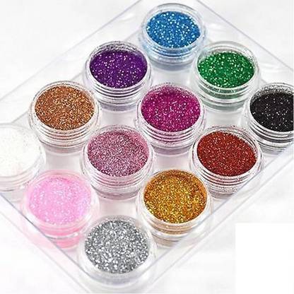 imelda Glitter Powder Multicolor (Eyes + Face + Body) 25 pcs