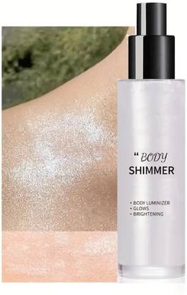 CATERINACHIARA Shimmer Finishing Spray for Face and Body, Brightening & Illuminating/