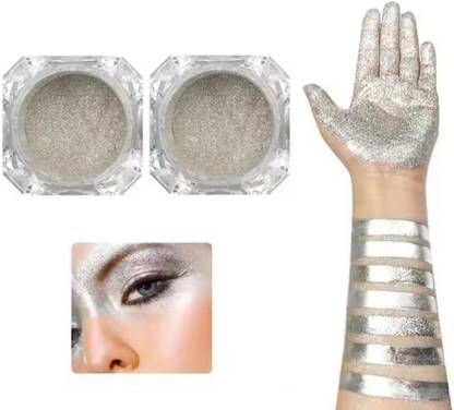 YAWI Perfect For Loose Pigment Eyeshadow Glitter Powder Combo