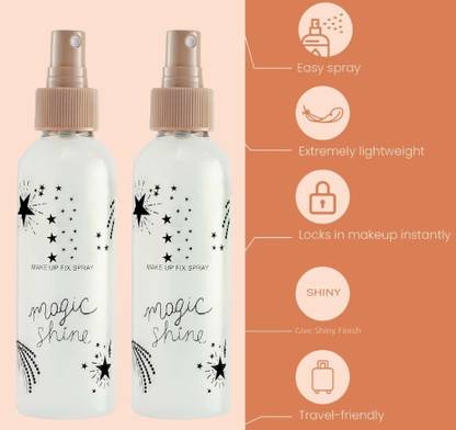 MYEONG Shine Fixer Setting Spray With Skin Whitening Primer