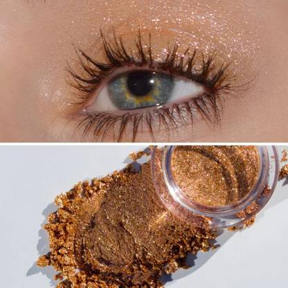 luzimaisa Copper highlighter makeup eyeshadow