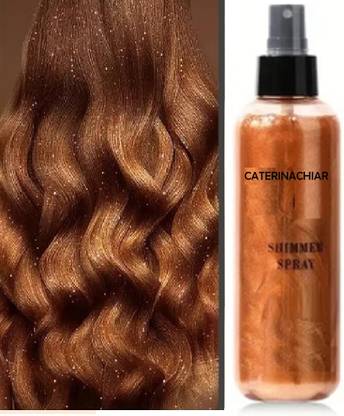 CATERINACHIARA Copper Body Glitter Spray,Shimmer Glimmer Spray for Hair and Body(1)