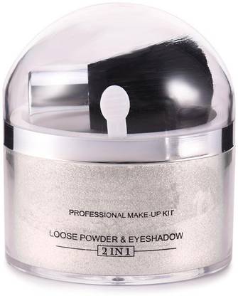Latixmat Intense Silver Shimmer Powder Loose Face Shiner  Highlighter