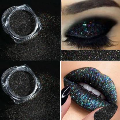 luzimaisa Black EyeMakeup Glitter Powder