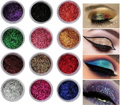 YAWI PERFECT EYE MAKE UP LOOK MULTI PURPOSE USE FINE GLITTER POWDER